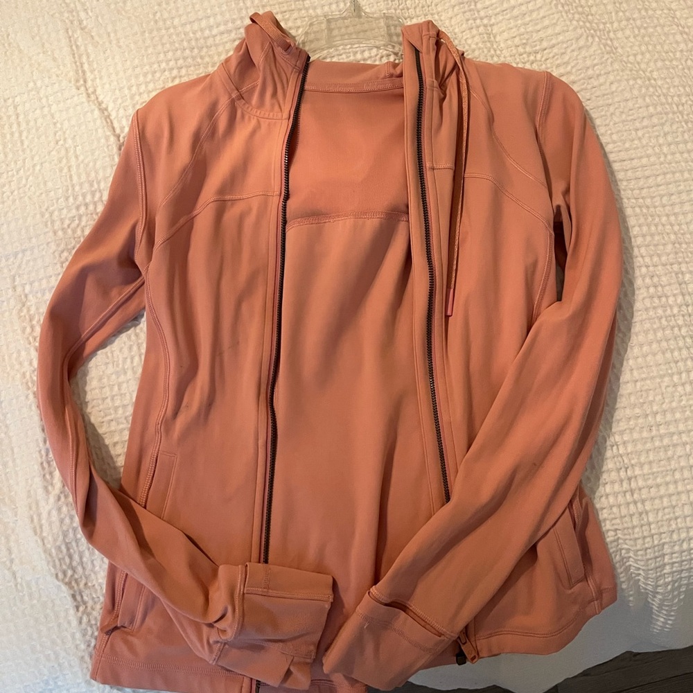 Light pink define jacket